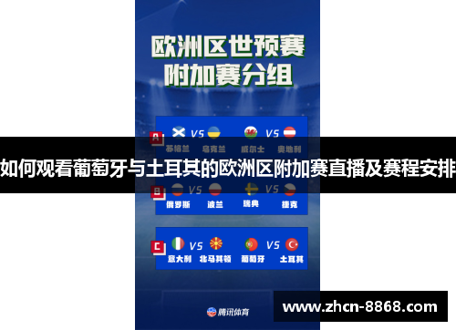如何观看葡萄牙与土耳其的欧洲区附加赛直播及赛程安排